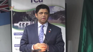 Fijian Attorney-General, Hon. Aiyaz Sayed-Khaiyum attends signing with European Investment Bank.