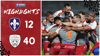 Challenge Cup Round 6 Match Highlights | Trinity 12-40 Leopards