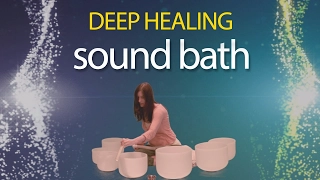 Sound Healing with Crystal Bowls - Sound Bath by Michelle Berc