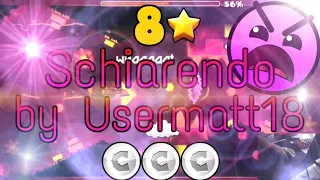 Schiarendo by Usermatt18 + All Coins [3 coins] | Geometry Dash