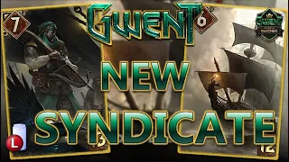 NEW SYNDICATE CARDS FROM GWENT THE TIDE RISES EXPANSION