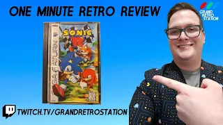 One Minute Retro Review: Sonic R (Sega Saturn) #Shorts