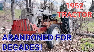 Will it run and drive? A 1952 Ford 8N tractor sitting for decades!