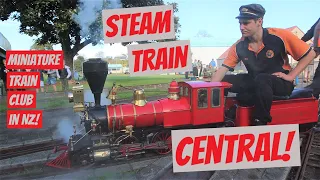 Miniature Train Club (Steam!) | Memorial Park Railway