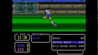 Playing Tecmo Cup Football Game Stage 17 Finale