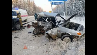 Ужасное ДТП в Удмуртии. Два человека погибли