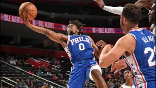 Tyrese Maxey Full Game Highlights | October 15 | 76ers vs Pistons