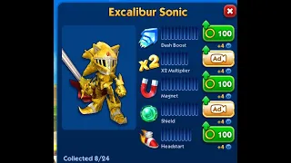 ⭐ Excalibur Sonic Unlocked vs All Bosses Zazz Eggman - All 44 Characters Unlocked 28 November 2021