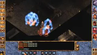 Haeravon Plays: Baldur's Gate Enhanced Edition - Warder Fight (Evil Party)