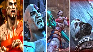 God of War - All Kratos Deaths Scenes