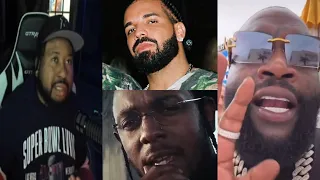Ross too Happy! Akademiks reacts to Rick Ross playing Kendrick’s “they Not like Us” at pool party
