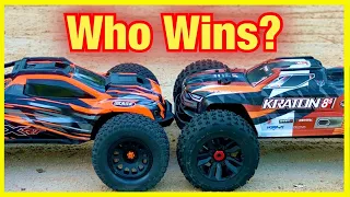 Traxxas XRT vs ARRMA KRATON 8s, Who Wins??