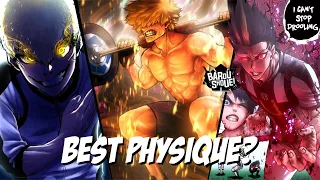 Ranking Player Physiques in Blue Lock | Blue Lock Character Breakdown