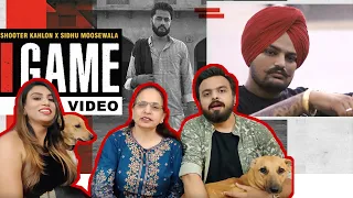 GAME Sidhu Moose Wala REACTION | MUST WATCH | Shooter Kahlon | Latest Punjabi Songs 2020 | NSM