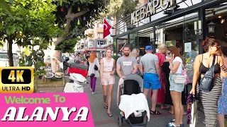 alanya street tour 2024  may / alanya antalya turkey holiday turkey travel 4k antalya tour