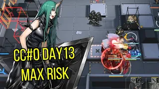 Goodbye, Operation Barrenland (CC#0 Day 13 Max Risk) | Arknights