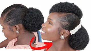 Easy Hairstyle You Can Do In Less Then 30mins / Simple Bridal Hairstyle