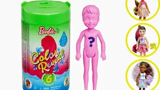 НОВЫЕ КУКЛЫ БАРБИ СЮРПРИЗ - МЕНЯЕТ ЦВЕТ! BARBIE COLOR REVEAL SURPRISE DOLL. Барби сестричка