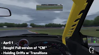 One month Assetto Corsa Drifting Progression