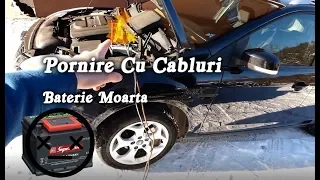 How to jump-start a car using cables step by step DIY