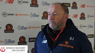 Official TUFC TV | Gary Johnson Post 2-1 Win Over Weymouth