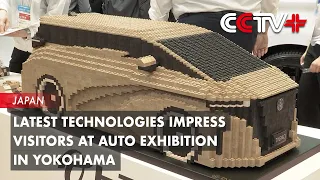 Latest Technologies Impress Visitors at Auto Exhibition in Yokohama