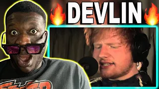 American Rapper Reacts To | Devlin ft Ed Sheeran & Labrinth - Watchtower (Live Lounge) (REACTION)