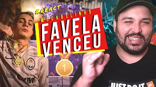 REACT 🔥 MC Cabelinho - Favela Venceu FT. MC Hariel (Prod. DJ Juninho) FUNK CONSCIENTE É OUTRO NÍVEL!