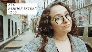 A Day in the Life of a Fashion Intern in NYC | Fashion Intern Vlog