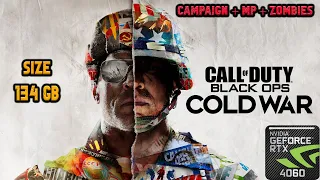 CALL OF DUTY BLACK OPS COLD WAR | RTX 4060 - ULTRA - RAY TRACING ON - 1080p | GAMEPLAY TEST