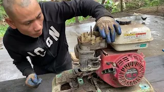 Genius Boy Restores MISAKA Plate Compactor // Restoration World Master MISAKA Hydraulic Compactor