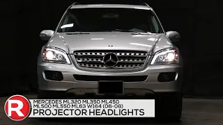 Demo + DIY Install: Spec-D Projector Headlights Mercedes ML320 ML350 ML450 ML500 ML550 ML63 W164