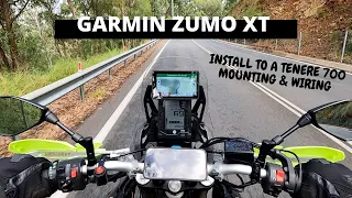 GARMIN ZUMO XT | TENERE 700 | INSTALL & MOUNTING