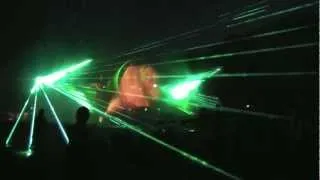 Noise Poison Festival 2012 - 3D Hologram Visuals (1/4)