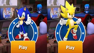 Sonic Dash x Sonic the Hedgehog 2 - SONIC VS MOVIE SUPER SONIC