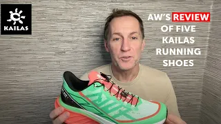 AW's review of five of Kailas' new running shoes