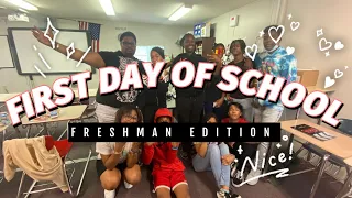 BACK TO SCHOOL VLOG |what’s in my bag, grwm 1st day of freshman year, school vlog.