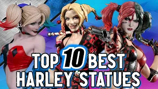 Top 10 BEST Harley Quinn Statues Of All Time!