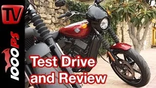 Review | Prueba | Harley Davidson Street 750 Test Ride | Onboard, Details + Español