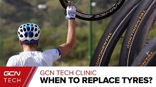 When Should You Replace A Road Bike Tyre? | The GCN Tech Clinic