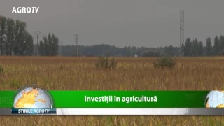 Investitii in agricultura