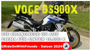 VOGE DS900X - the brand new adventure bike under €10,000 with full equipment - alternative to BMW?