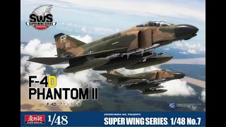 Zoukei Mura SWS F-4D Phantom 1/48 kit review