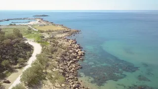 Paleochora Crete Greece 2019 Drone