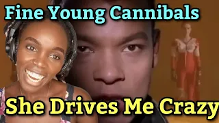 First Time Hearing Fine Young Cannibals - She Drives Me Crazy (Official Video) | REACTION