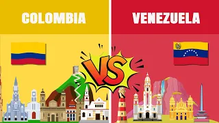 Colombia vs Venezuela | Country Comparison | Data Around The World