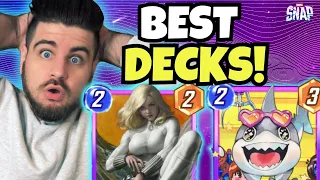 The BEST INFINITE DECKS In Marvel SNAP! | KMBest Top Decks 5/6/24 - April - TBolts/Blink