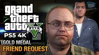 GTA 5 PS5 - Mission #10 - Friend Request [Gold Medal Guide - 4K 60fps]