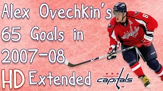 Alex Ovechkin's 65 Goals in 2007-08 (Extended) (HD)