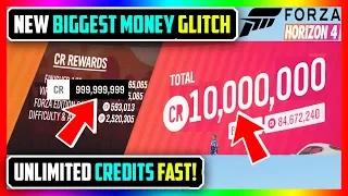 NEW BIGGEST FORZA HORIZON 4 MONEY GLITCH! UNLIMITED CREDITS FAST (STILL WORKING 2019!)